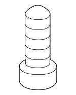 1125206167K - Body: Latch Assembly Bolt for Hyundai: Elantra, Elantra GT, Ioniq, Palisade, Venue Image