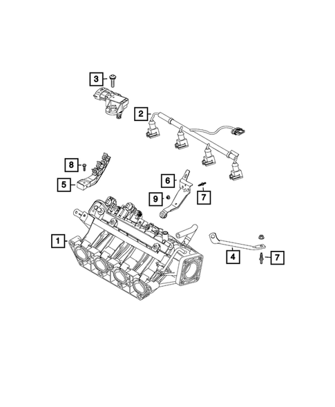 Wiring-Powertrain for 2017 Fiat 500L #1