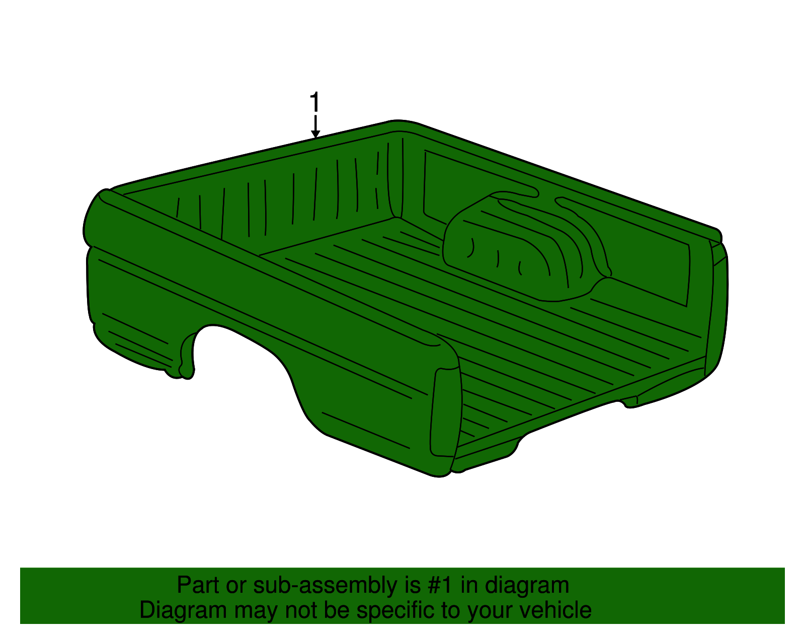 Bed Assembly - Nissan (93020-3S031)