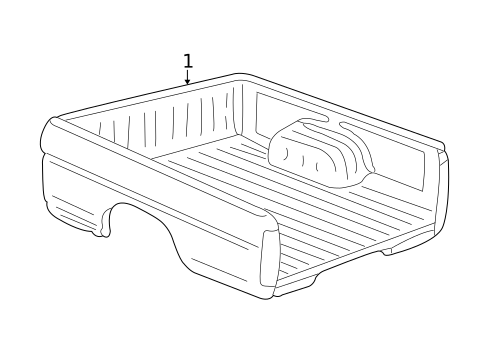 Box Assembly for 1998 Nissan Frontier #0