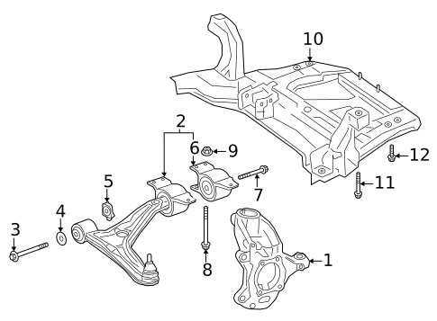 Suspension Components for 2021 Mercedes-Benz GLA35 AMG #0
