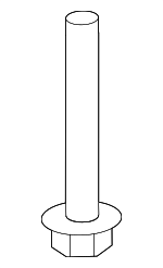 T2H9270 - Suspension: Mount Bolt for Jaguar Image