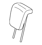 864807KB0A - Body: Headrest for Nissan Image