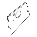 8J8864799 - Body: Sound Absorber for Audi: TT, TT Quattro, TT RS Quattro, TTS Quattro Image