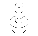 N91274801 - Body: Seat Belt Lap And Shoulder Belt Bolt for Audi Image