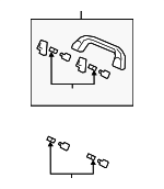 BCJH69470C02 - Body: Grip Handle for Mazda: 3, CX-70, CX-90, MX-30 EV Image