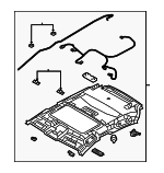 BGAA6803ZC06 - Body: Headliner for Mazda: 3 Image
