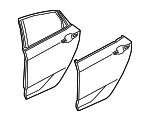 67550T56A00ZZ - Body: Door Shell for Honda Image
