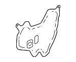 72821T20A11 - Body: Water Shield for Honda Image