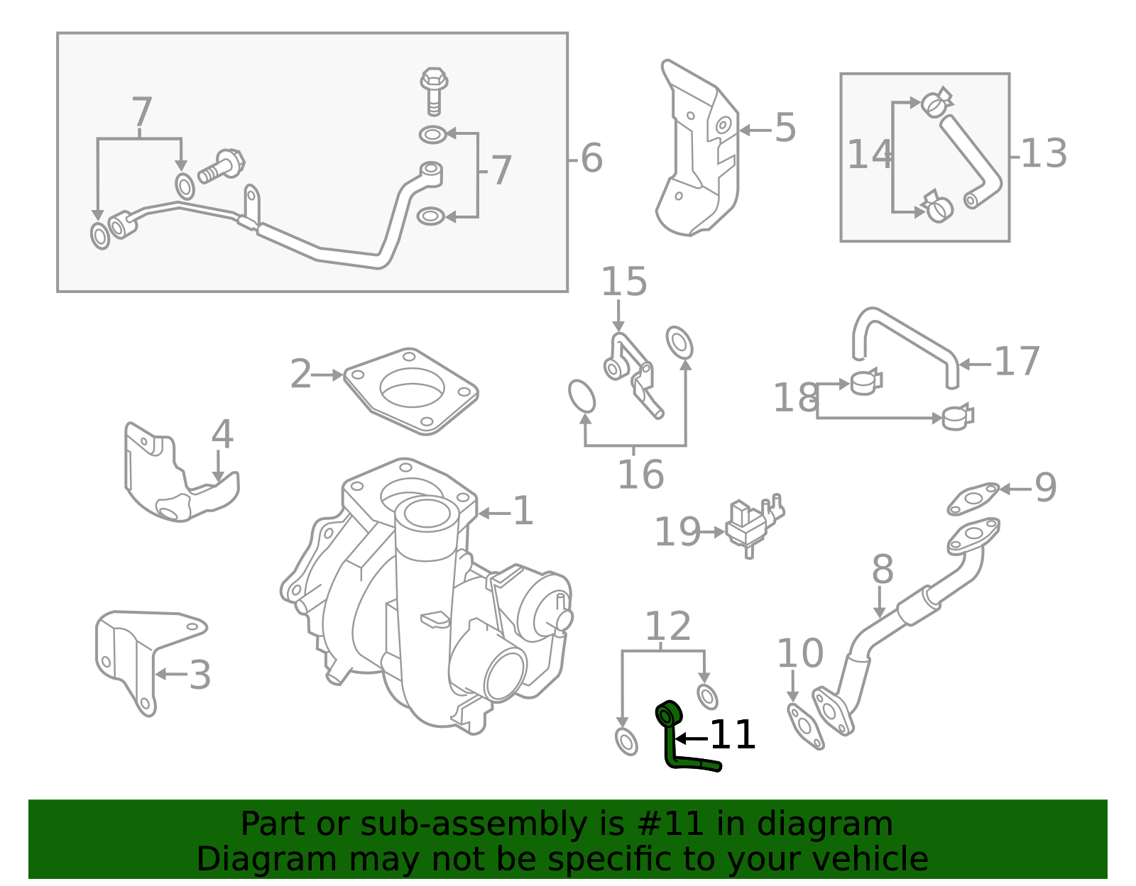 L3K9-15-536 - Engine Coolant Hose - 2006-2013 Mazda | Mazda Parts