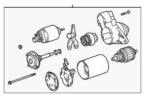 281000T350 - Electrical: Starter for Toyota: C-HR Image