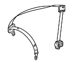 2518606986288K64 - Electrical: Retractor for Mercedes-Benz Image
