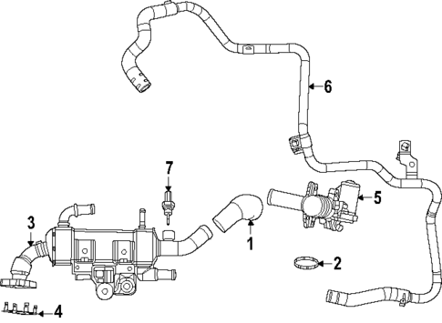 Emission System for 2024 Ram ProMaster 1500 #1