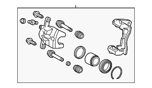4775042091 - Brakes: Disc Brake Caliper for Toyota Image