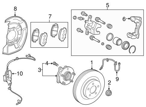 Front Brakes for 2016 Scion iM | Toyota Parts Center