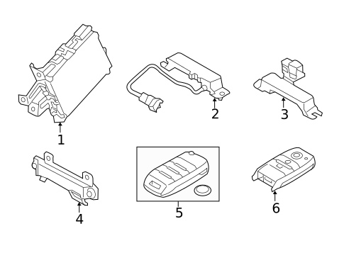 Keyless Entry Components for 2018 Kia Soul #0