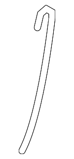 4L3Z1622153AA - Body: Latch Rods for Ford: F-150 | Lincoln: Mark LT Image