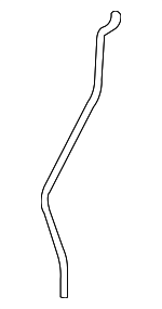 AE9Z7421850A - Body: Door Lock Operating Rod for Lincoln: MKT Image