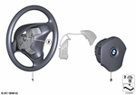 32306795569 - : Leather Steering Wheel for BMW Image