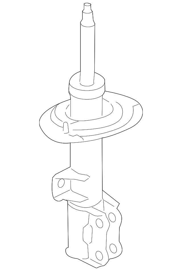 Genuine Suspension Strut for 2010-2011 Hyundai Genesis Coupe
