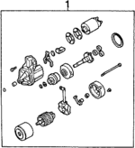 M301348D - Electrical: Starter for Mitsubishi Image