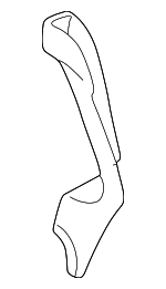 4D0809613D - Body: Gutter Reinforcement for Audi Image