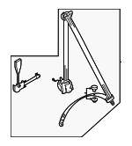 5H1857705KRAA - Electrical: Seat Belt Assembly for Volkswagen Image