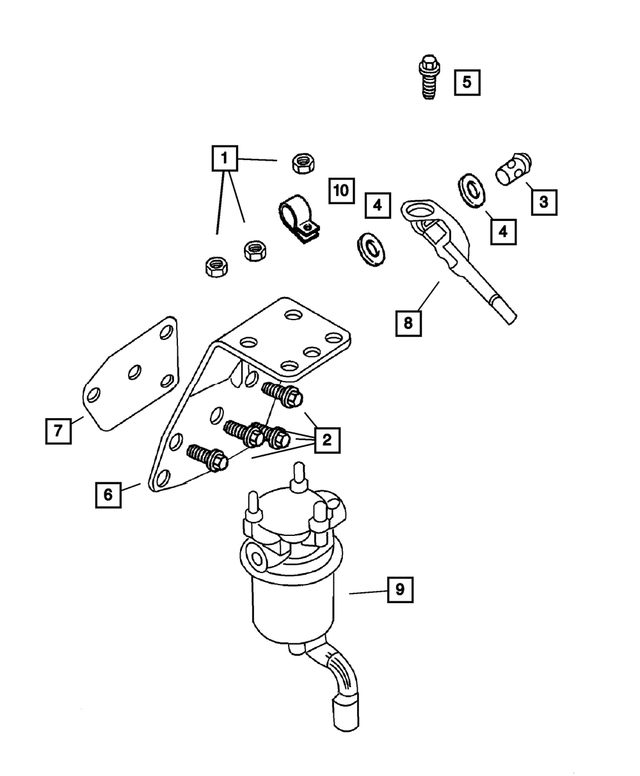 5080885AA - Fuel: Fuel Pump for Dodge: Ram 2500, Ram 3500 Image