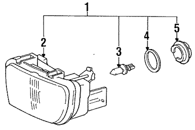 8121417020 - : Bulb Gasket for Toyota Image