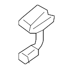 85795C1000 - Body: Floor Cover Hook for Hyundai: Elantra GT, Kona, Kona Electric Image