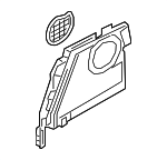 85730G3100TRY - Body: Wheelhouse Trim for Hyundai: Elantra GT Image