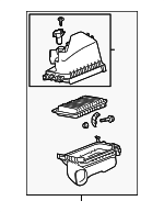 19205483 - Engine: Air Cleaner Assembly for Pontiac: Vibe Image