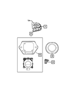 68456215AE - Electrical: Adaptive Speed Control Module Sensor for Dodge: Durango | Jeep: Grand Cherokee, Grand Cherokee WK Image