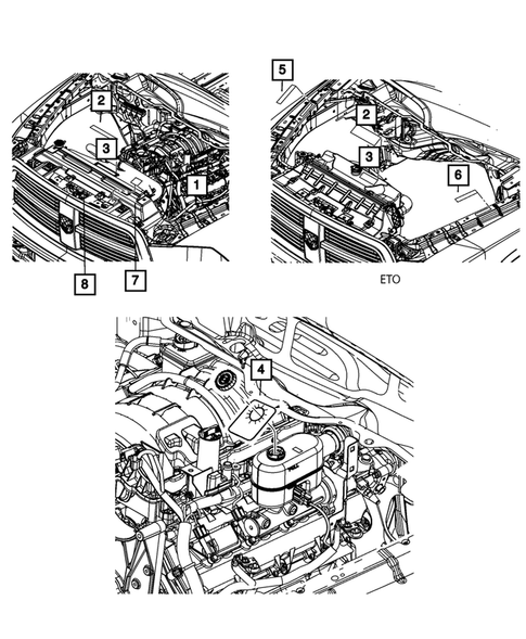 Under Hood for 2013 Ram 2500 #0