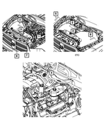 68192224AB - Labels: Fan Caution Label for Ram: 1500, 2500, 3500 Image