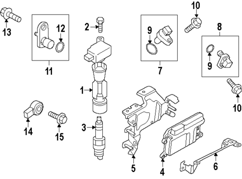 Ignition System for 2014 Mazda CX-5 #3
