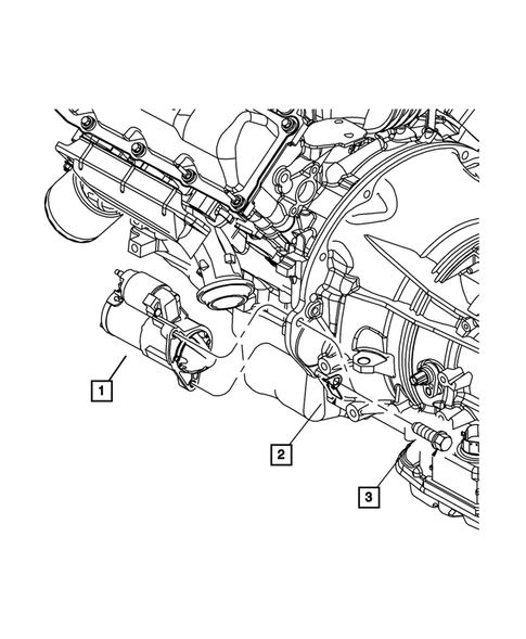 Starters for 2008 Dodge Ram 1500 #1