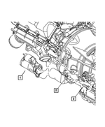 56021384 - Electrical: Clip for Mopar Image