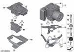 34506762762 - Brakes: Adapter for BMW: 128i, 135i, 323i, 325i, 328i, 330i, 335d, 335i, 335is, M Coupé, M3 Image image