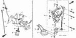 15220PZA000 - Engine: STRAINER, OIL for Honda Image