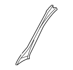 51520AG03A9P - Body: Inner Hinge Pillar for Subaru: Legacy, Outback Image