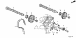 14100RL8A00 - Engine: CAMSHAFT, FR. for Acura Image