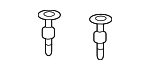 1UQ54DX9AA - Body: Headrest Guide for Mopar Image