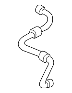 1C0121109D - Cooling System: Hose for Volkswagen: Beetle Image