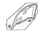 98755509501FQR - : Lower Trim for Porsche: Cayman Image