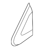 96318JM00A - Body: Finish Molding for Nissan: Rogue, Rogue Select Image