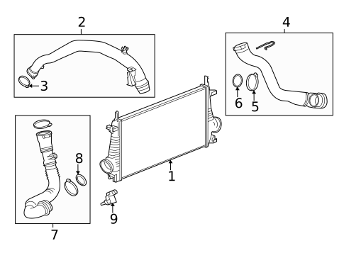 Intercooler for 2013 Buick Verano #0