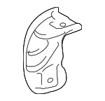 171680V010 - Exhaust: Exhaust Manifold Heat Shield for Toyota Image