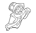 251003C120 - Cooling System: Engine Water Pump for Hyundai: Azera, Entourage, Genesis, Santa Fe, Sonata, Veracruz Image