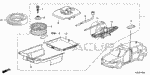 42751KEN003 - Body/Air Conditioning: TIRE, TEMPORARY (T135/80D16) (101M) (KENDA) for Acura Image